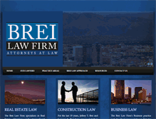 Tablet Screenshot of breilaw.com